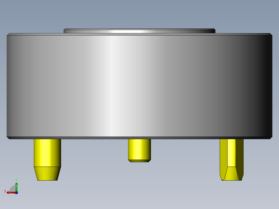 拆装式转台后视图