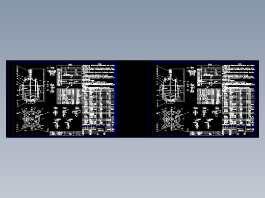 夹套搪玻璃3000反应釜(最终版)