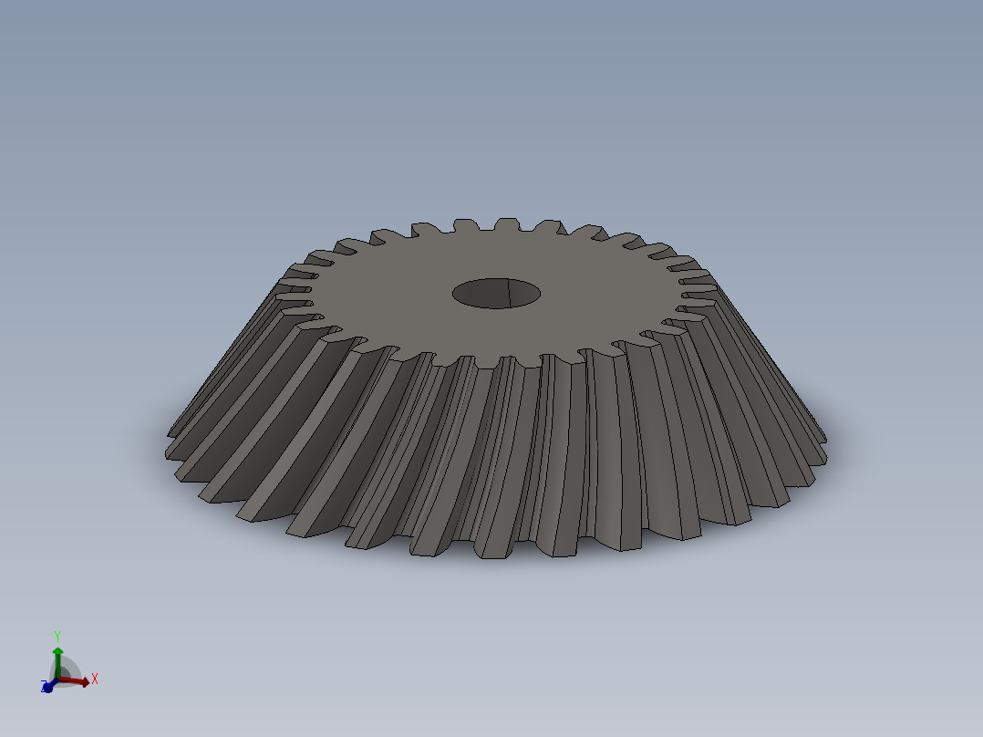 solidworks 螺旋伞齿轮