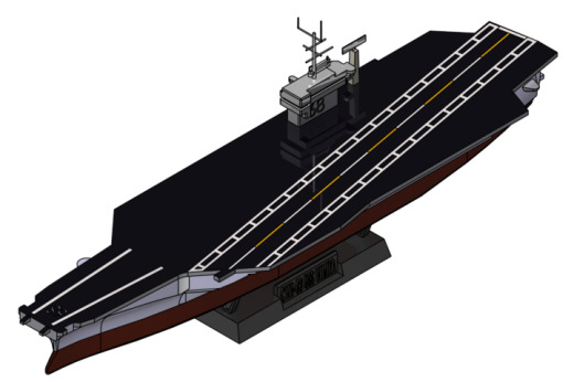 王建国-航母模型缩略图