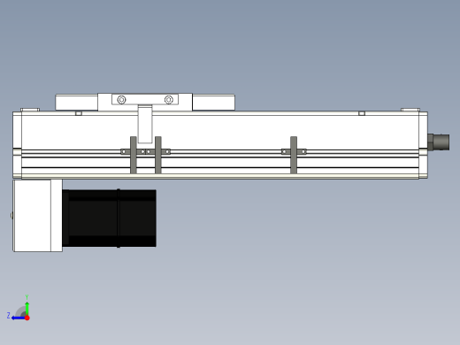 Toyo东佑达直线模组-ECH14-150-BM-200W右视缩略图