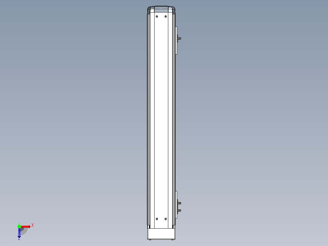 Toyo东佑达直线模组-ETH12-600-BM-200W+煞車俯视图