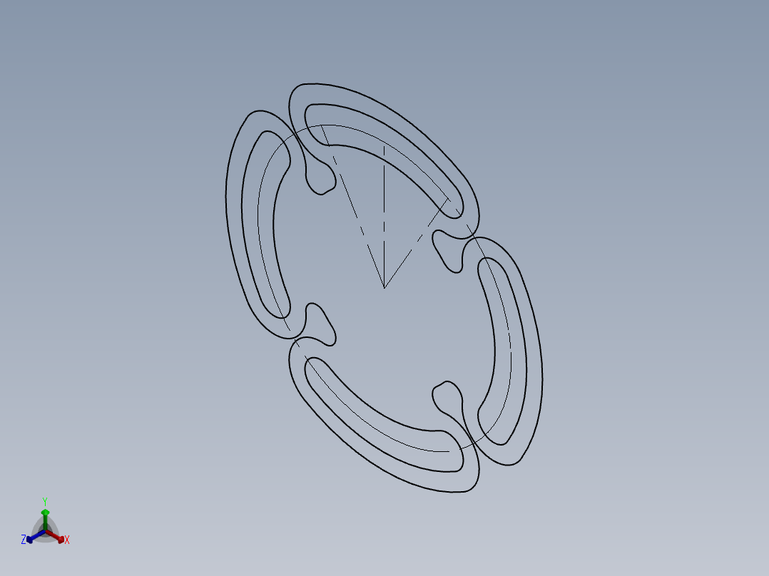 SW建模练习题-exercise 5正等轴测图