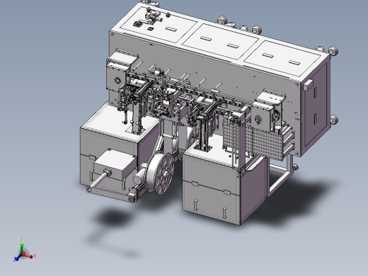 新设计自动组装机3D模型