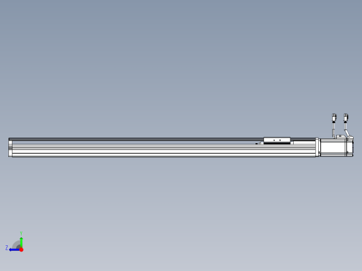 东锦丝杆传动-直线滑台模组DH102-C-L10-S800-BC-P400W-C3右视缩略图