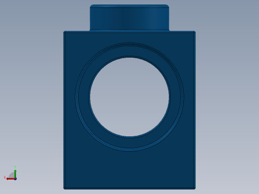 乐高机械组积木（横梁）-4119014 - 6541 Blue Technic Brick 1 x 1 with Hole后视缩略图