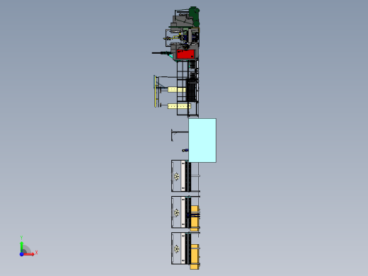 门板壁板多功能生产线前视缩略图