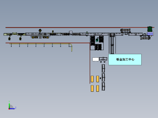 门板壁板多功能生产线左视缩略图