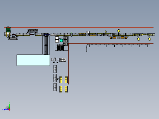 门板壁板多功能生产线右视缩略图