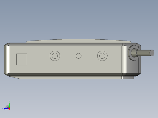 基恩士SJ-F010_kc图纸模型右视缩略图