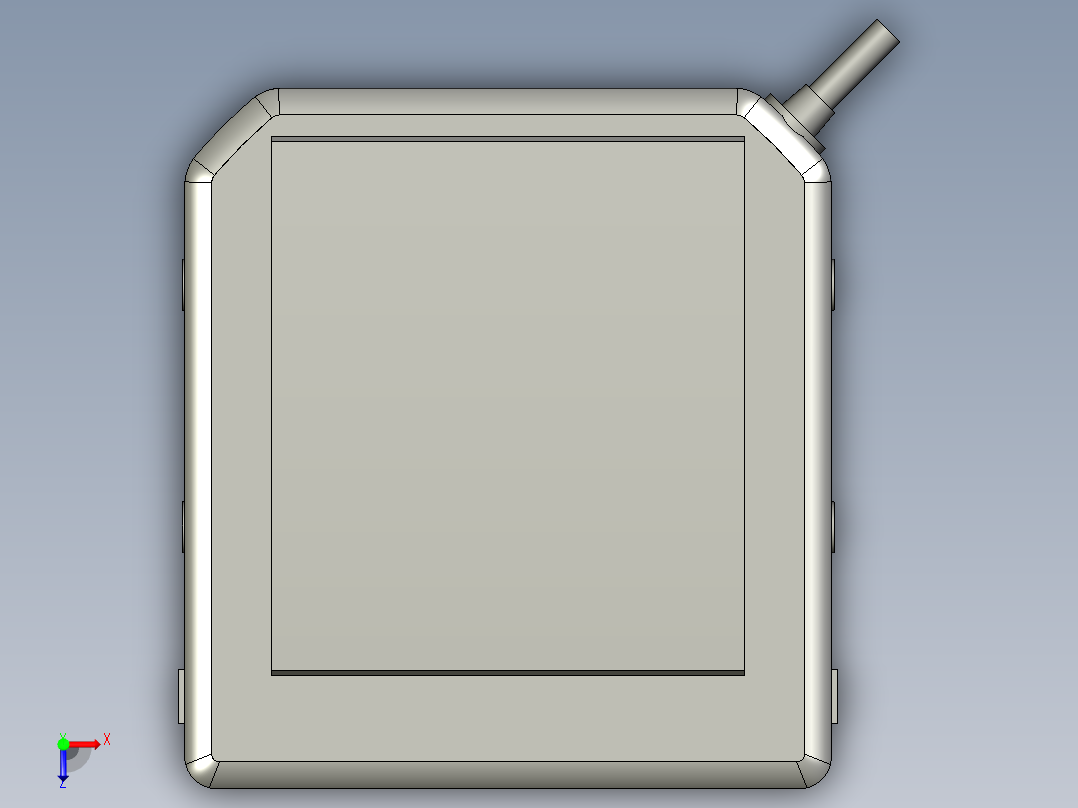 基恩士SJ-F010_kc图纸模型俯视图