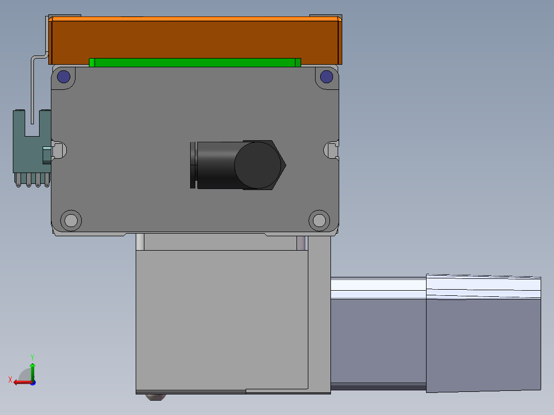 MCB同步带全封闭MCB10-RD-100W后视图