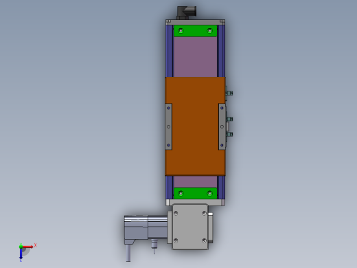 MCB同步带全封闭MCB10-RD-100W俯视缩略图