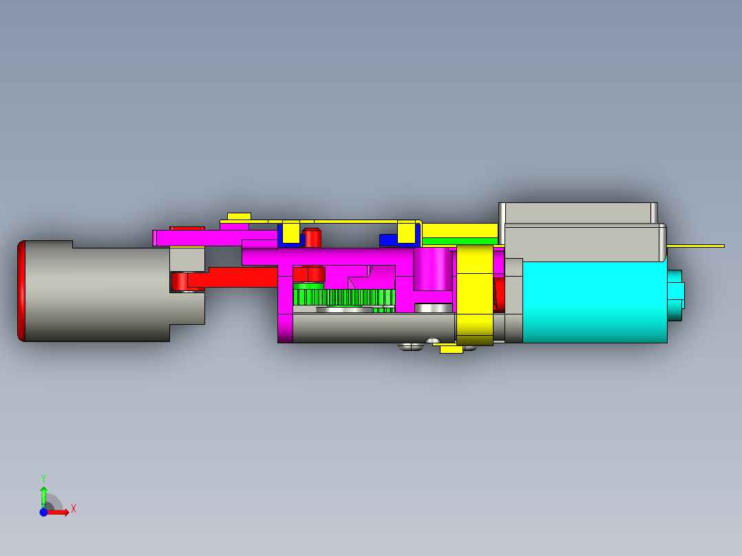 智能防近视笔前视图