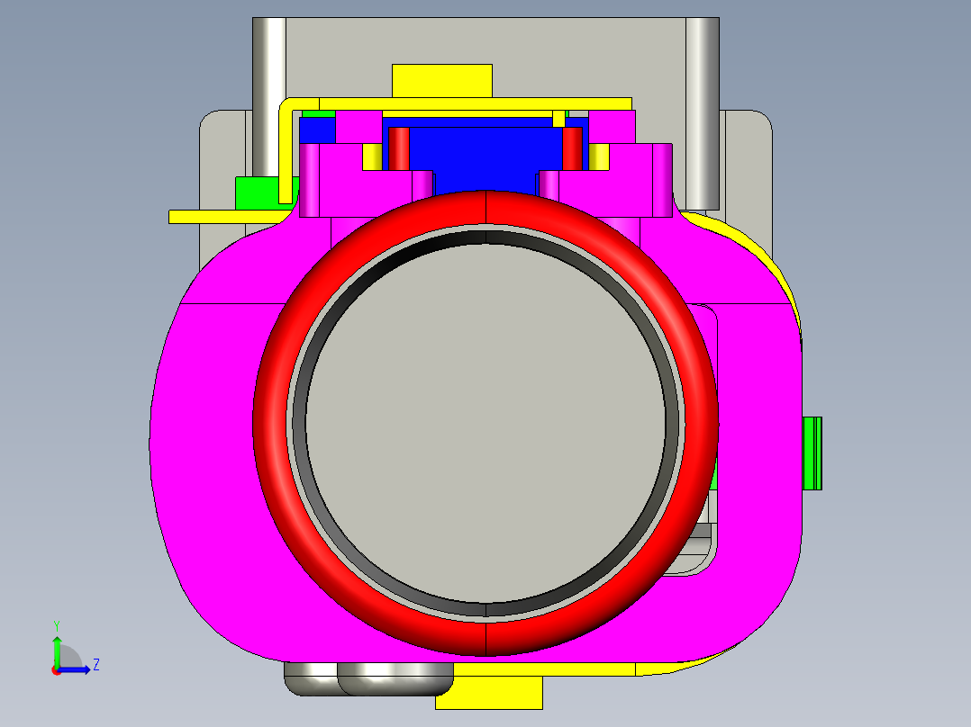 智能防近视笔左视图