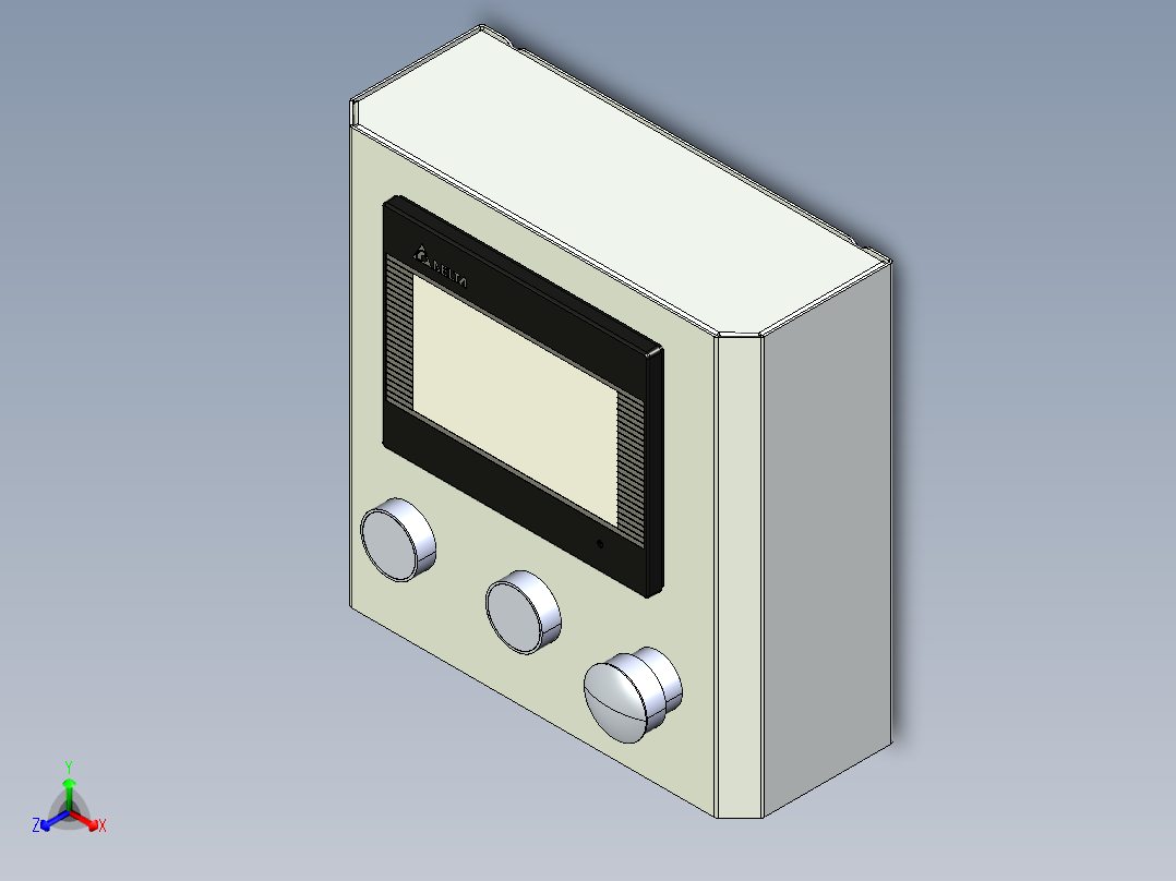 电器柜 电控柜 (47) 机械设计素材主视图