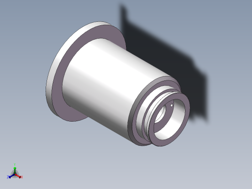 圆筒零件+50+24.3.20+002正等轴测缩略图