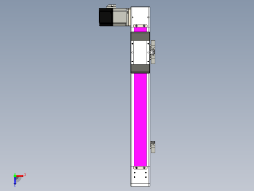 同步带滑台-欧规BC6-L120-S300-L-P40-D3俯视缩略图