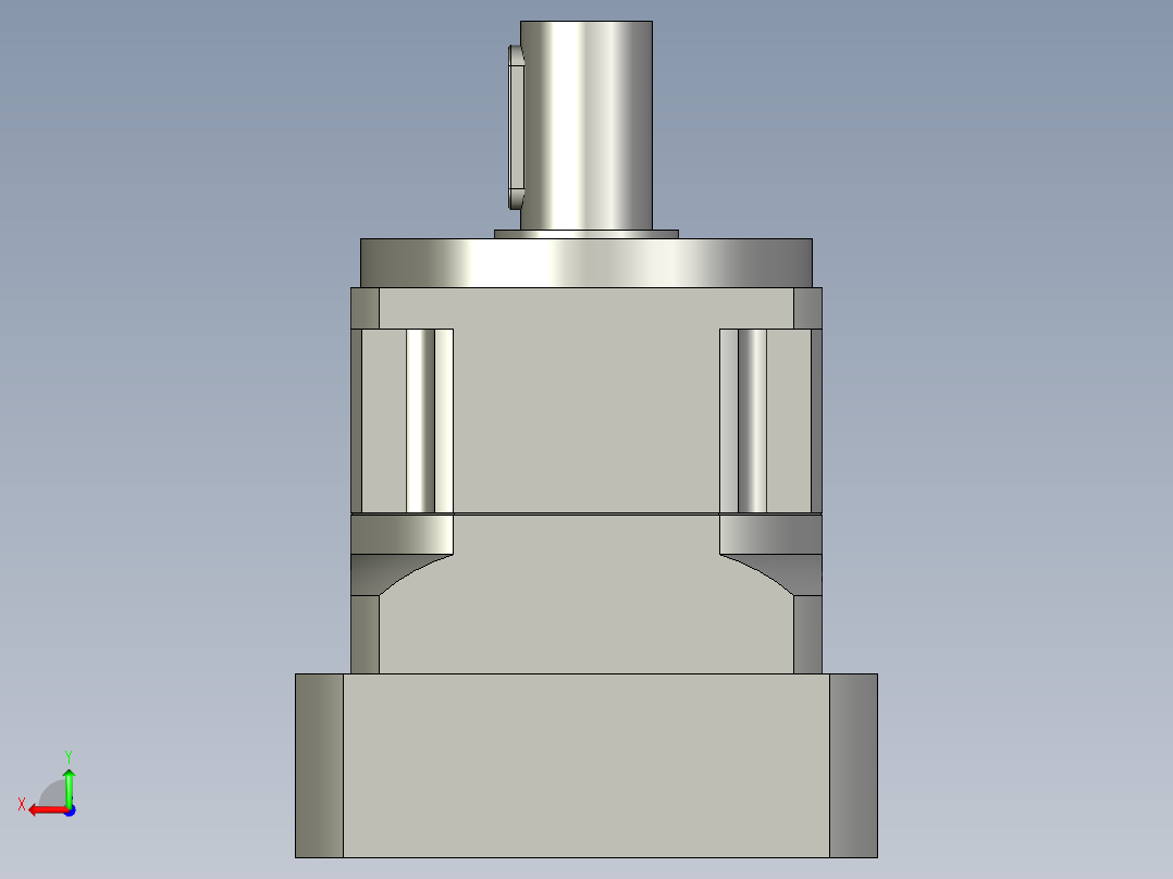 斜齿PGH115-L1 32-130-165-M10 LR66.5.STEP后视图