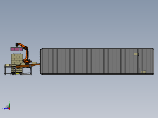 货箱码垛搬运线右视缩略图