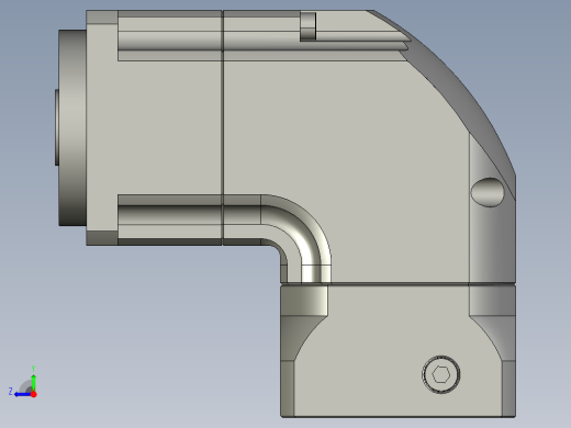 斜齿孔ZPGH060-L1 14-50-70-M5.STEP右视缩略图