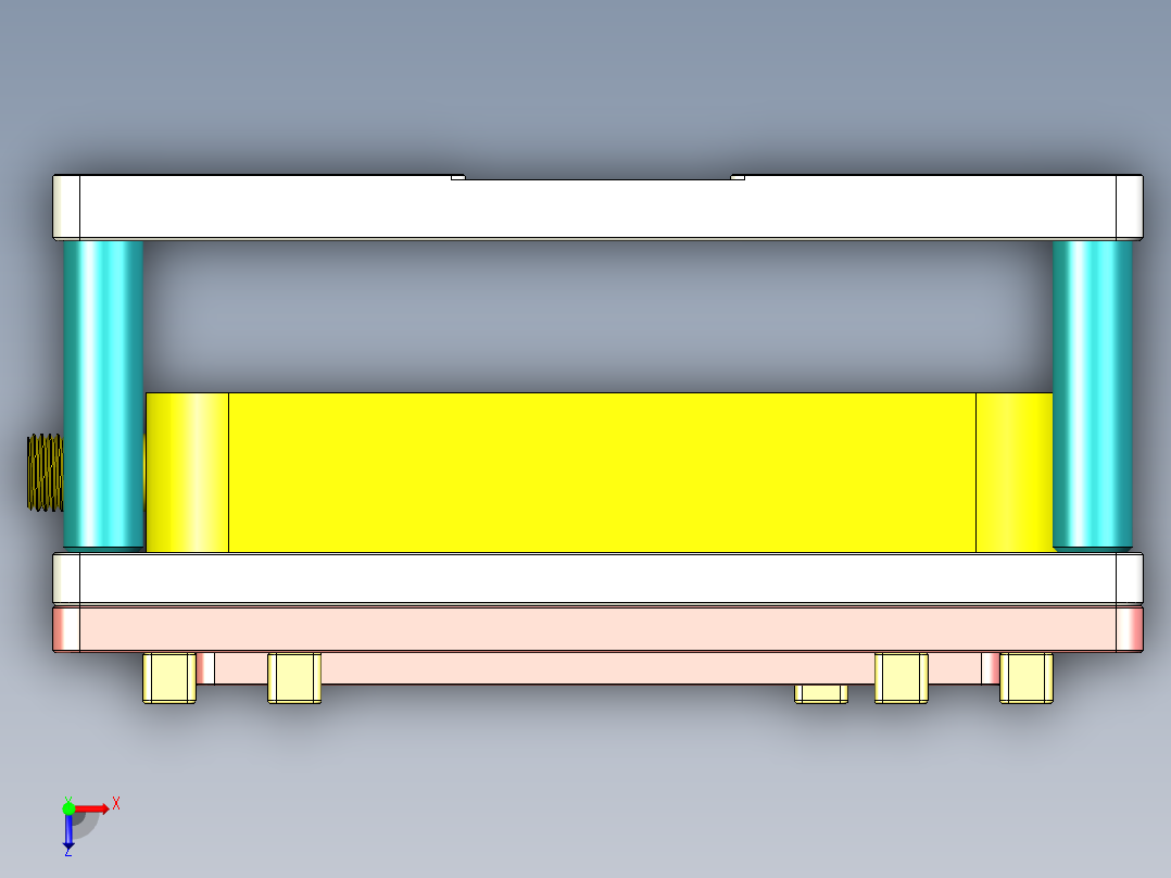 T305-CNC6笔记本CNC工装夹具三维模型-0507俯视图