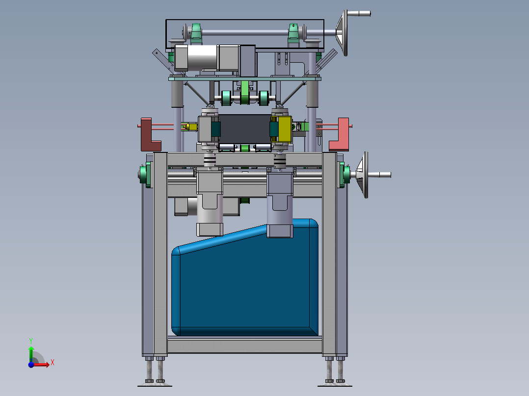 2023.02月-半自动纸盒包装机sw18可编辑前视图