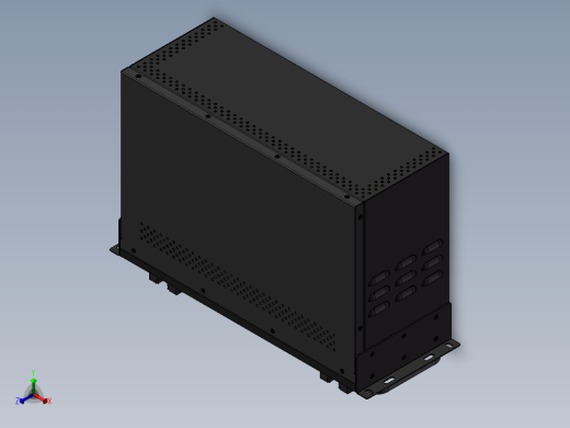 TL24100LFP-4U(B)电池包sw18正等轴测缩略图
