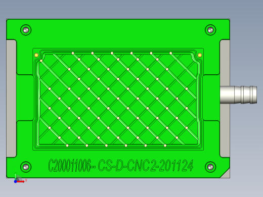 CKS-D-笔记本CNC工装夹具三维模型CNC2-201124前视缩略图