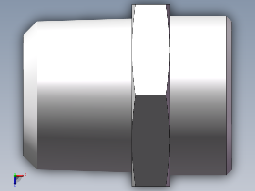 美制锥螺纹、1CN-36-16俯视缩略图