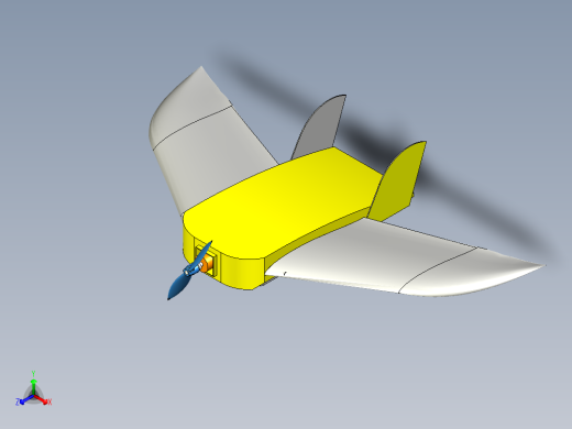 B2004207-飞翼飞机