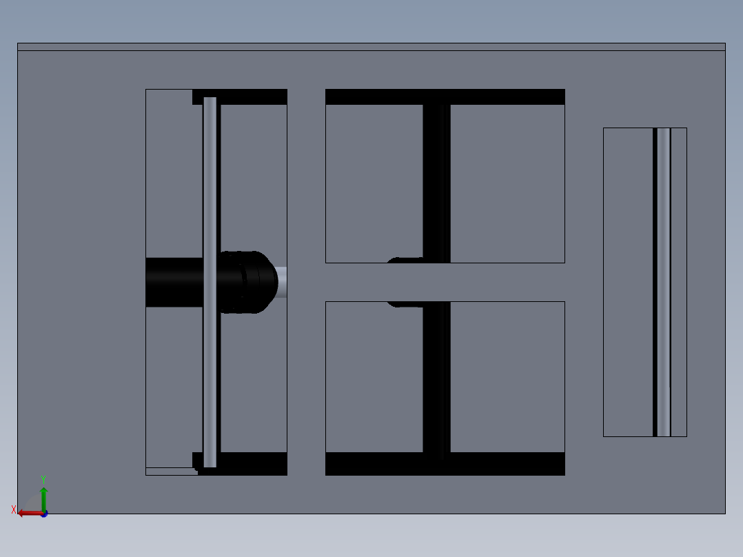 剪叉式升降机 、升降机(32)后视图