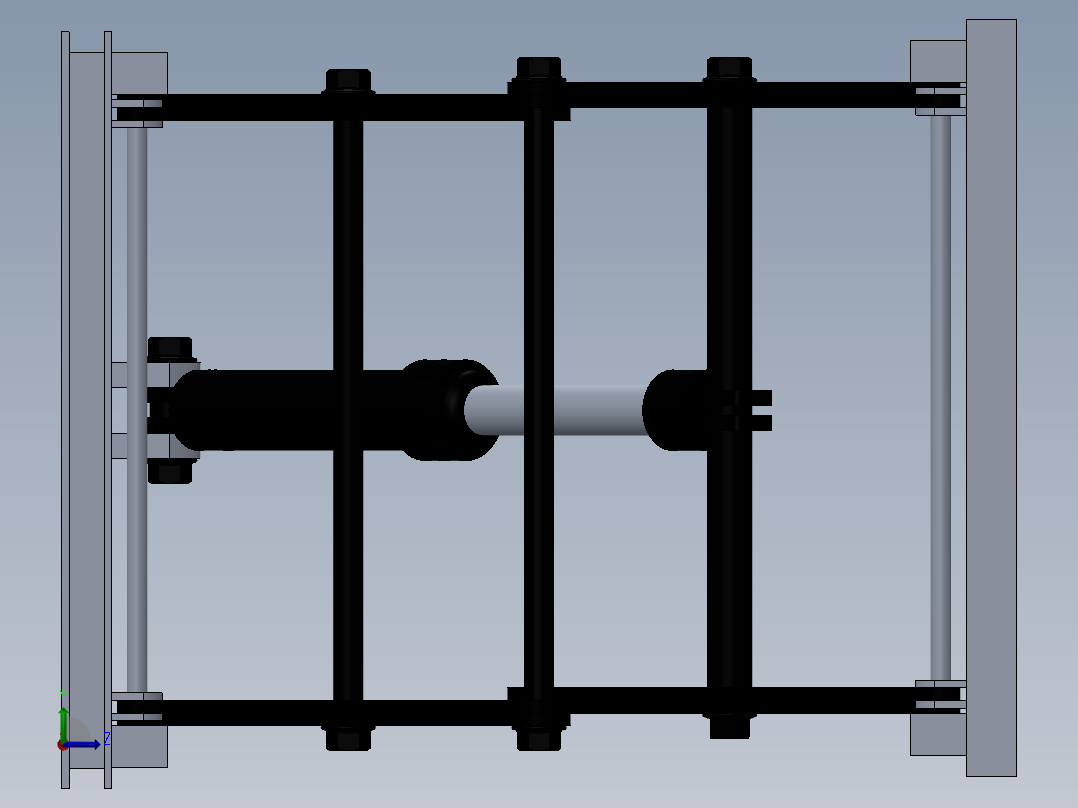 剪叉式升降机 、升降机(32)左视图