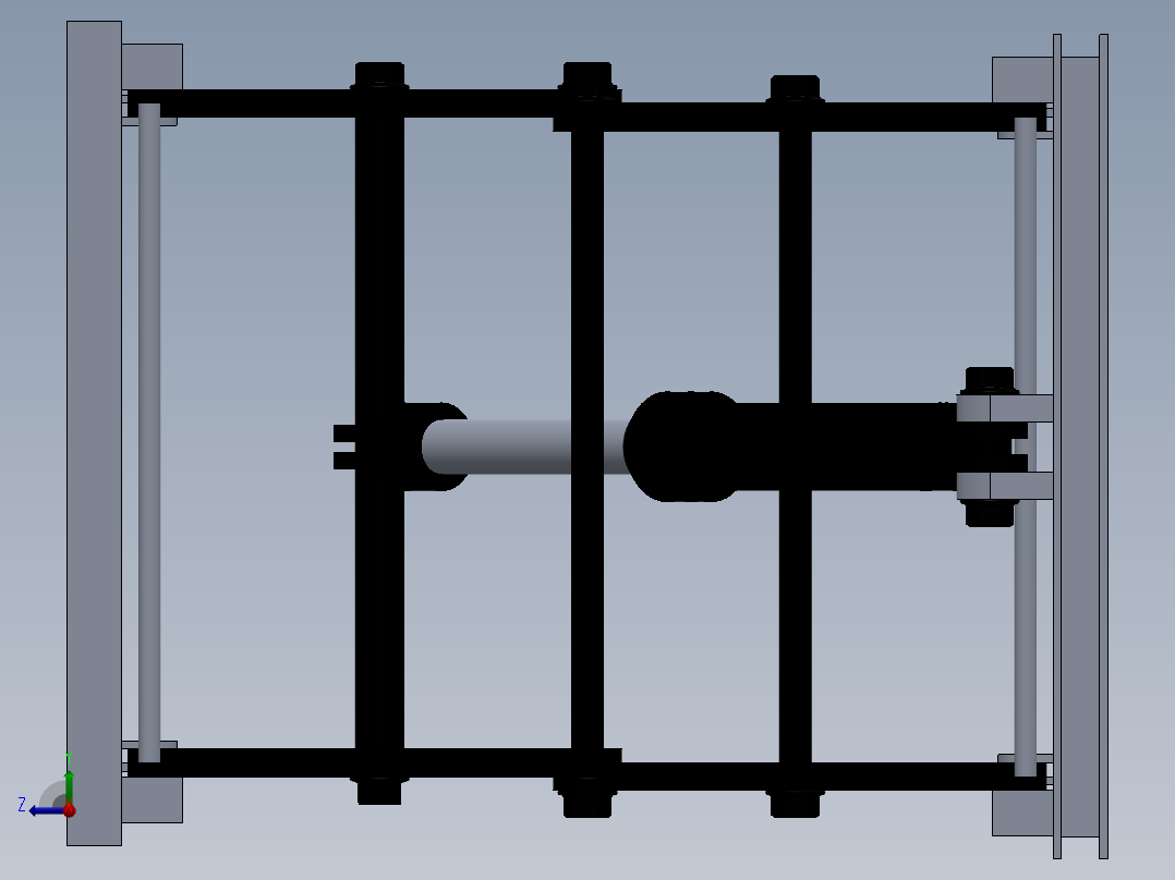 剪叉式升降机 、升降机(32)右视图