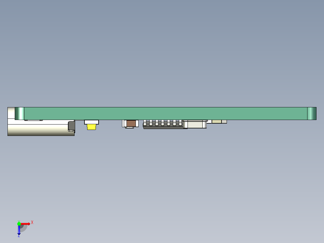 nano v2 板俯视图