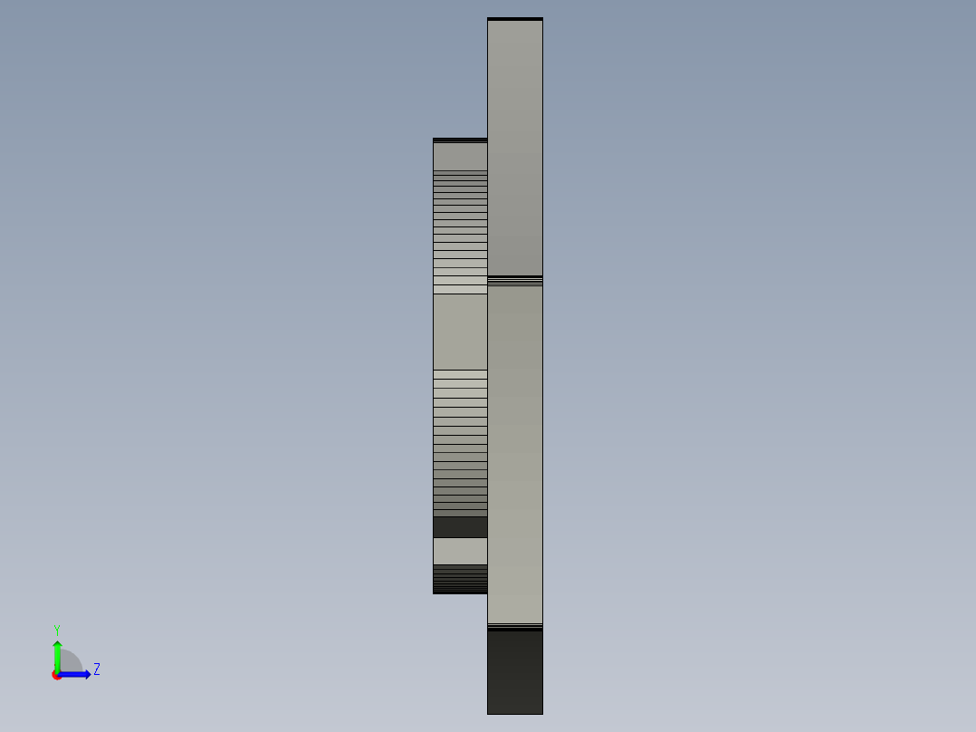 机械双骰子  stl左视图