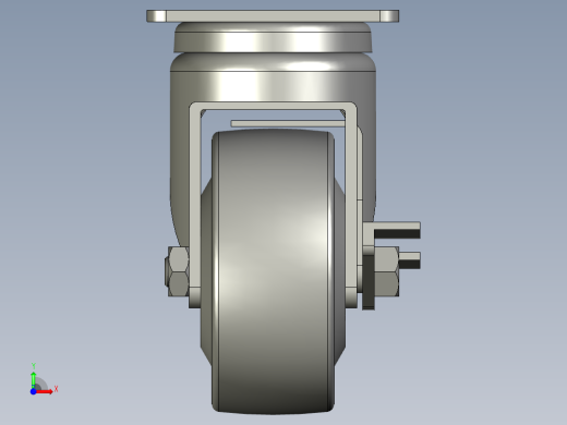 万向脚轮CBL21_75_P前视缩略图