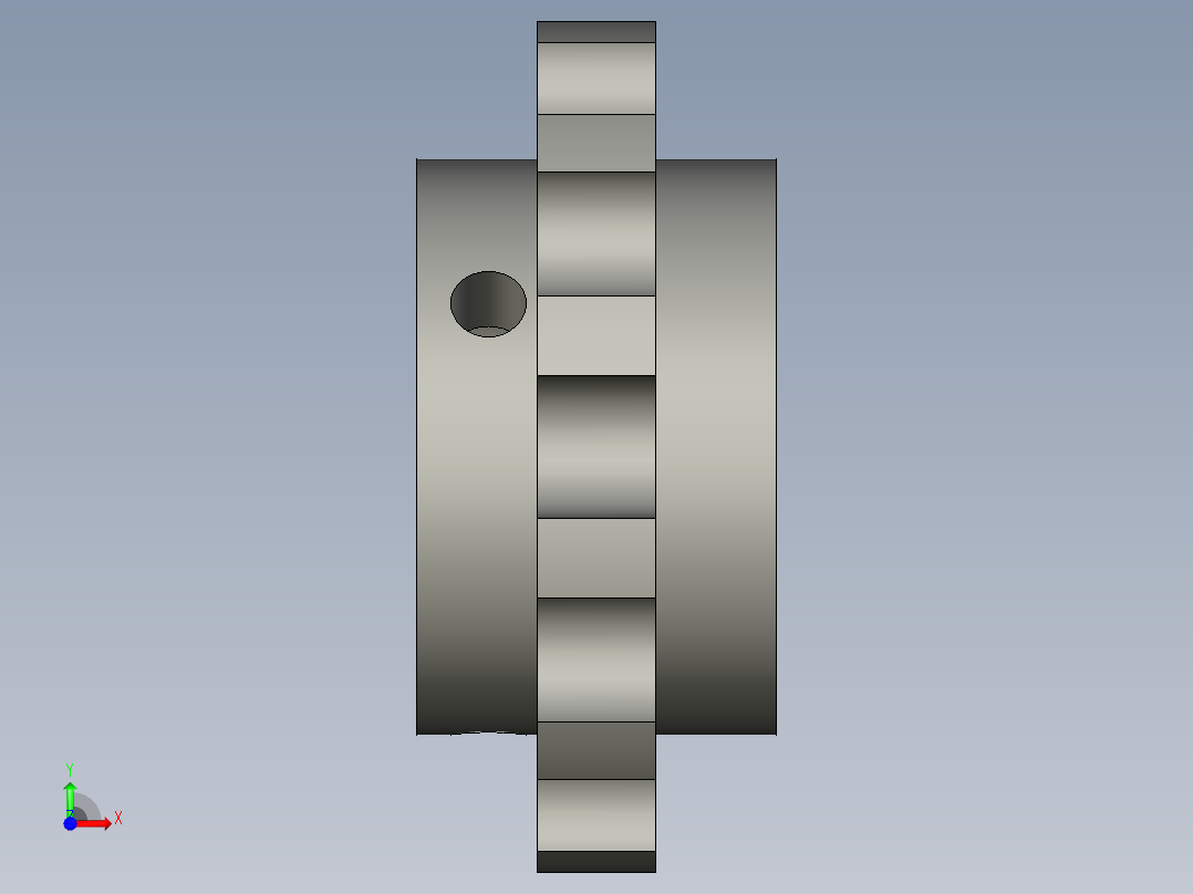 1270-T12-链轮-上海晟况机械前视图