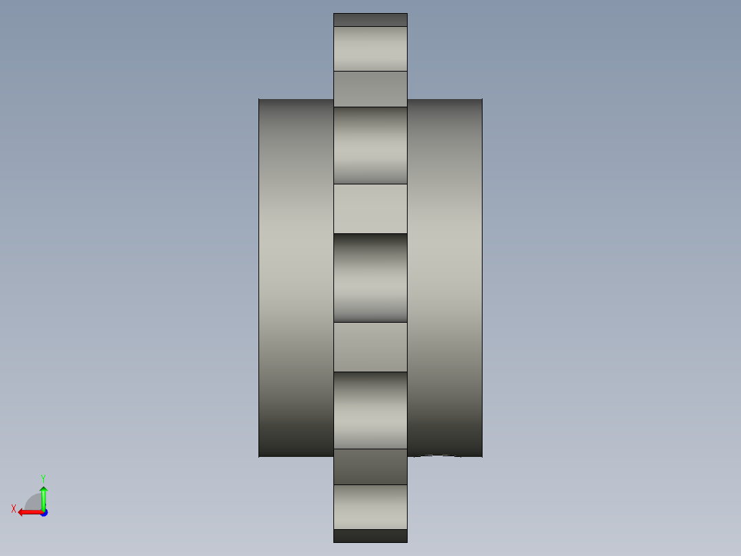 1270-T12-链轮-上海晟况机械后视图