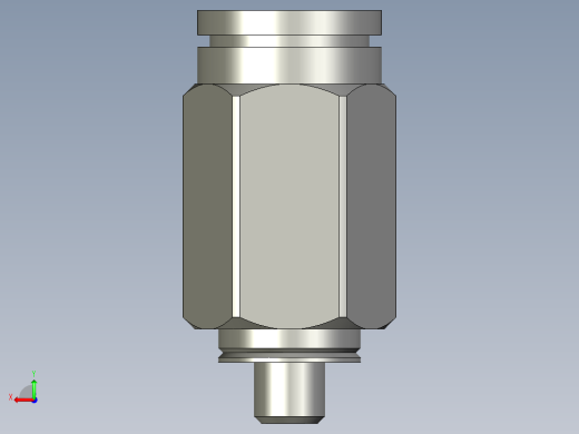 气管接头PC4M3-M后视缩略图