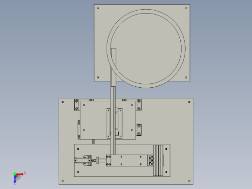 自动供料的胶带切胶机俯视缩略图