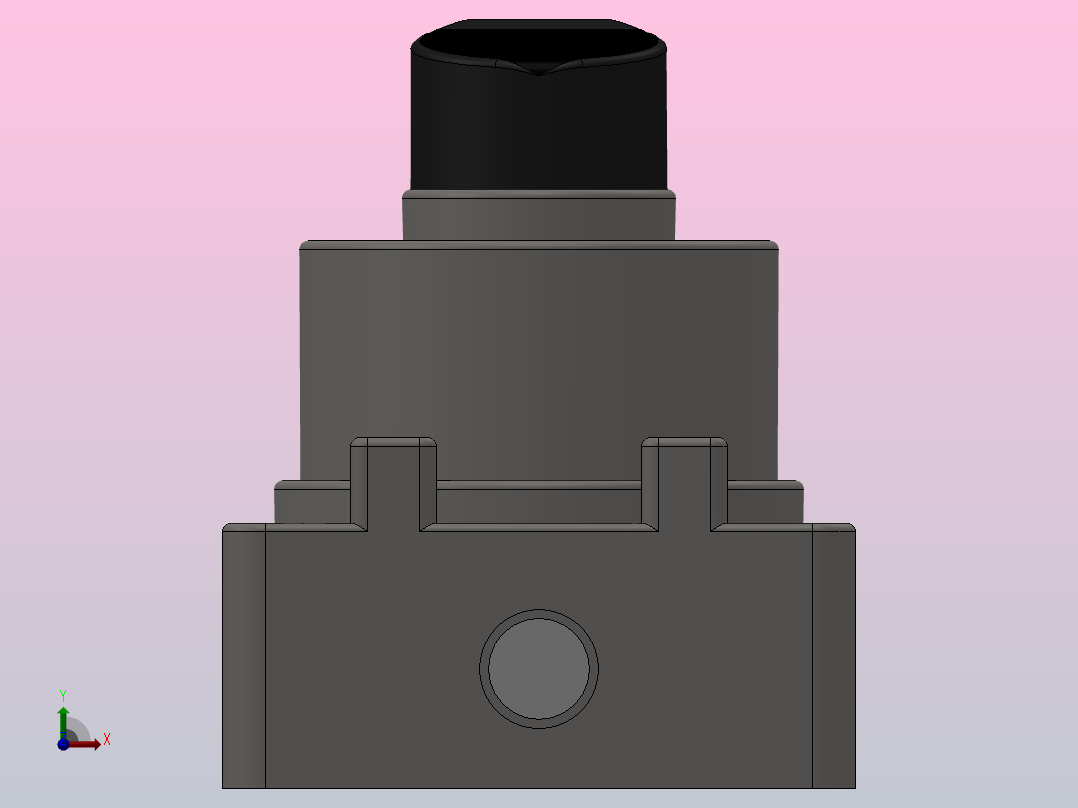 HV400-02手转阀[HV400-04]前视图