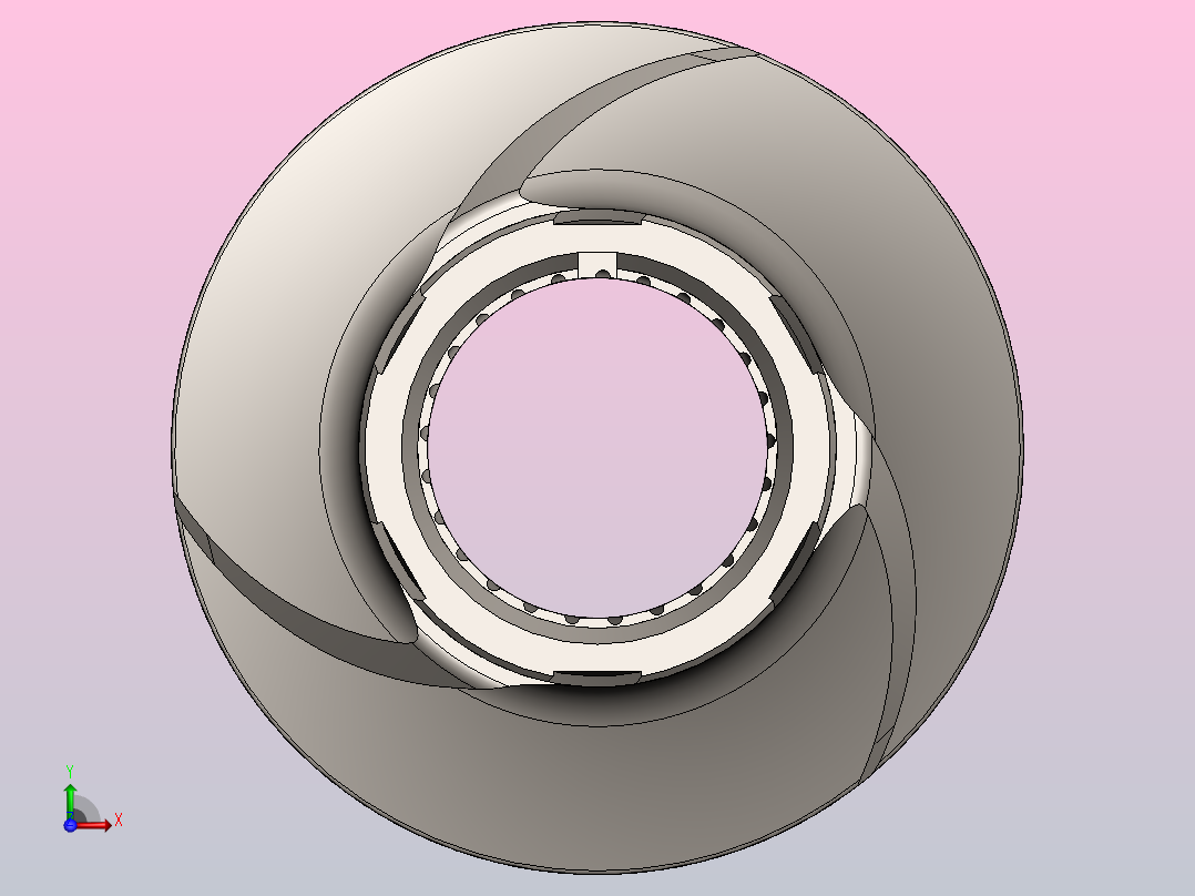 6_蜗杆模型solidworks前视图