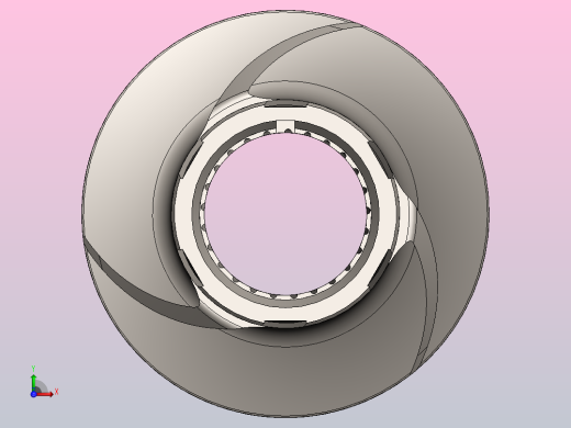 6_蜗杆模型solidworks前视缩略图