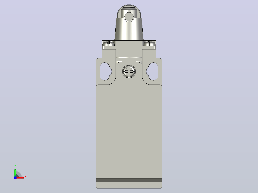 行程开关传感器TZ-9212前视图