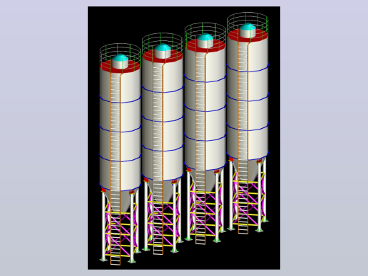筒仓3d 1快照1