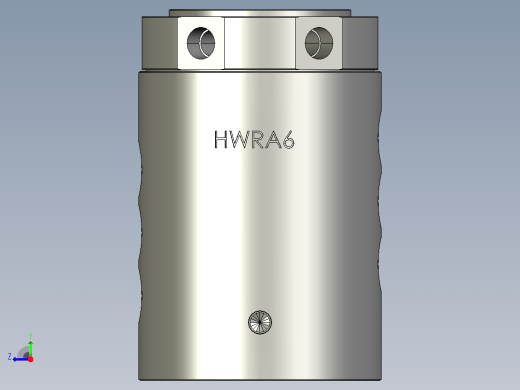 HWRA6单转盘法兰盘型 旋转接头右视缩略图