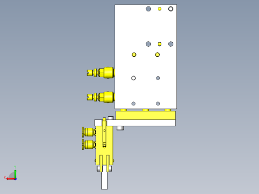 工件转移机构后视缩略图
