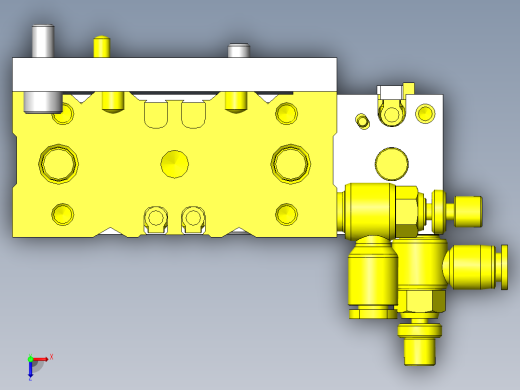 工件转移机构俯视缩略图