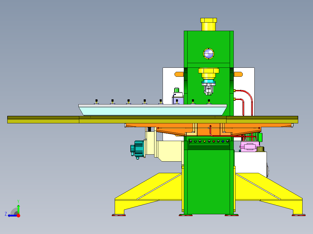 Blaind Broch Auto非标数模3D图纸 STEP格式右视图